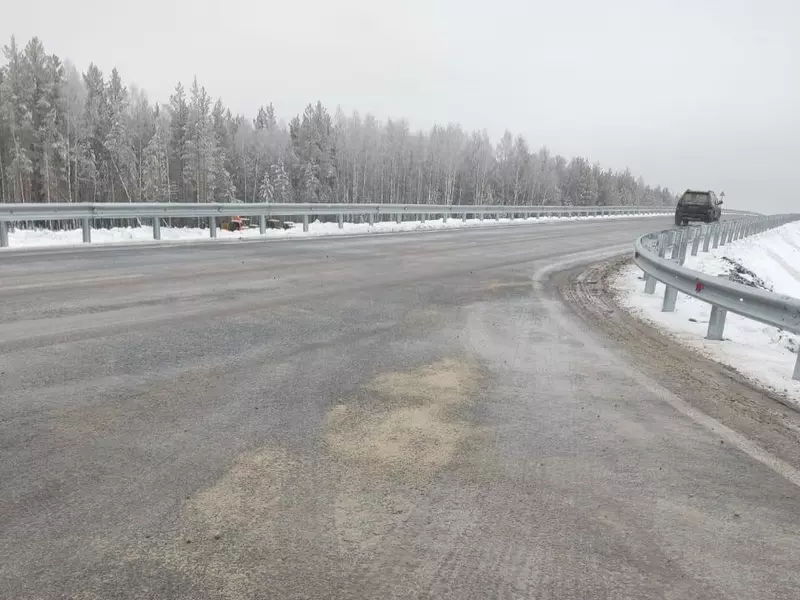 В Свердловской области открыто движение по путепроводу на трассе Екатеринбург Реж