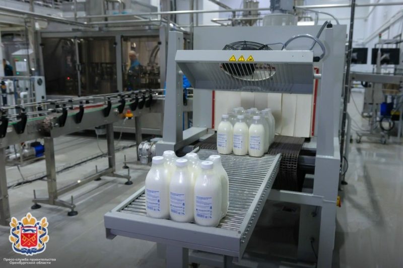 В Оренбурге запущен молочный комбинат «Красногорский»