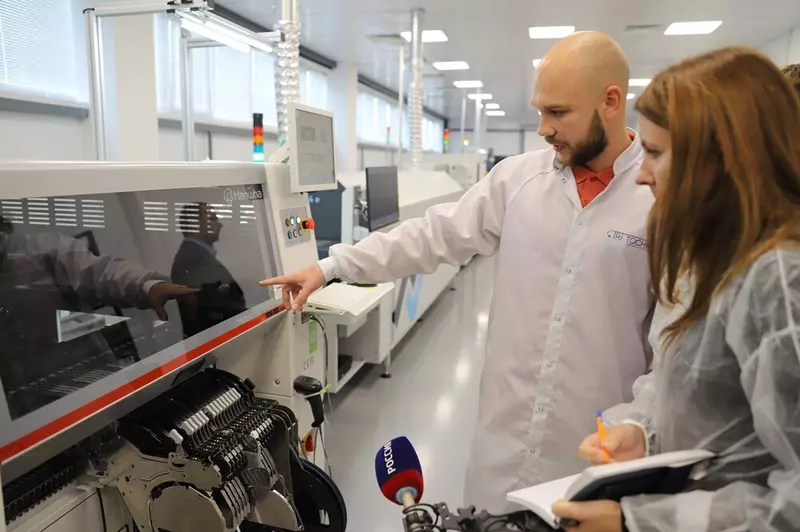 В ОЭЗ Орёл открылся завод по производству телематического оборудования