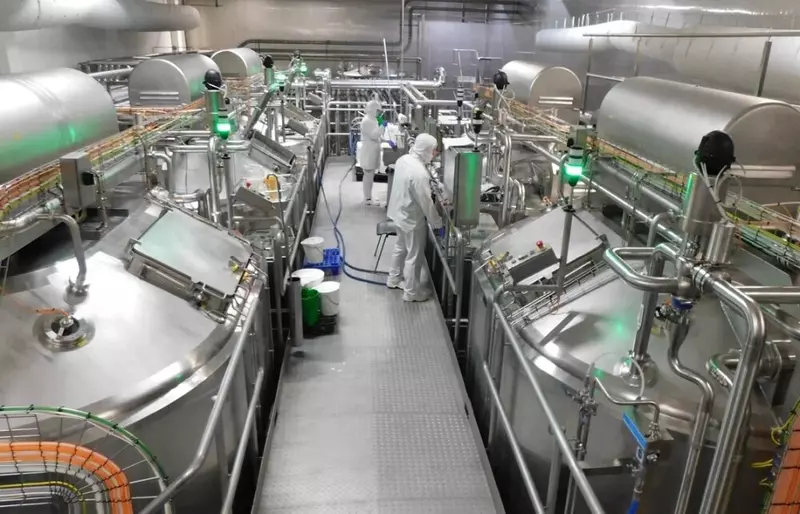 Орловский филиал ГК Сыробогатов запустил новый цех