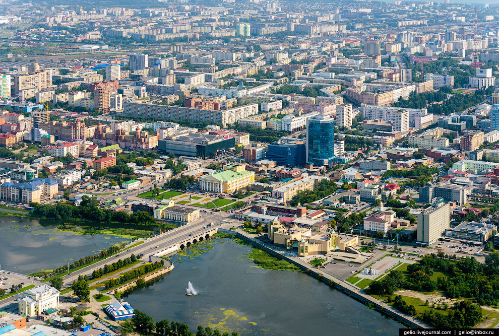 Челябинск фото города летом