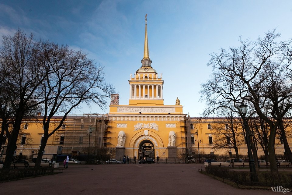 Здание Адмиралтейства В Санкт Петербурге Фото