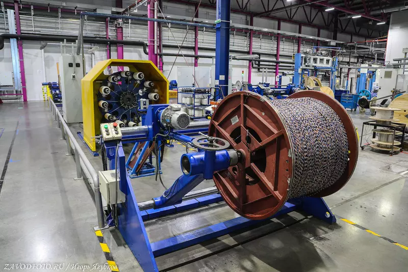 Изображение #2 для поста «Пермский край: В Пермском крае запущена линия по выпуску сердечника подводного волоконно оптического кабеля»