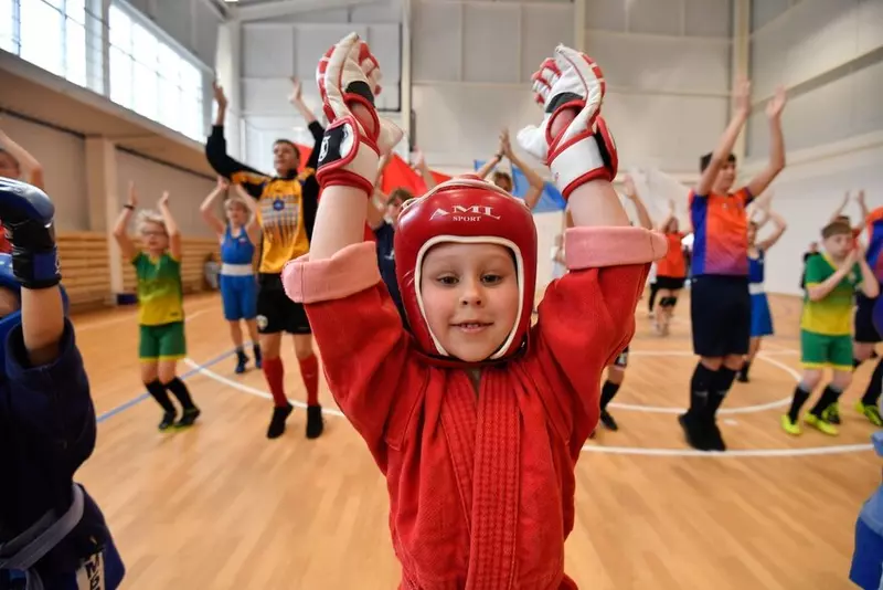 Фото #2 для статьи «Ленинградская область: Состоялось открытие нового ФОКа в Каменногорске Ленинградской области»