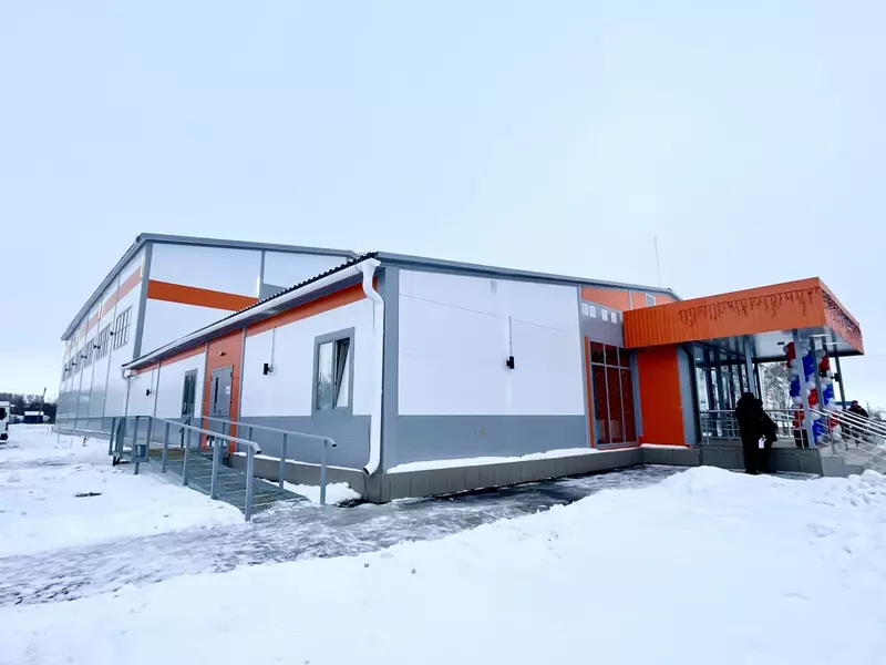 Первый в Нижегородской области модульный спортивный комплекс открылся в р