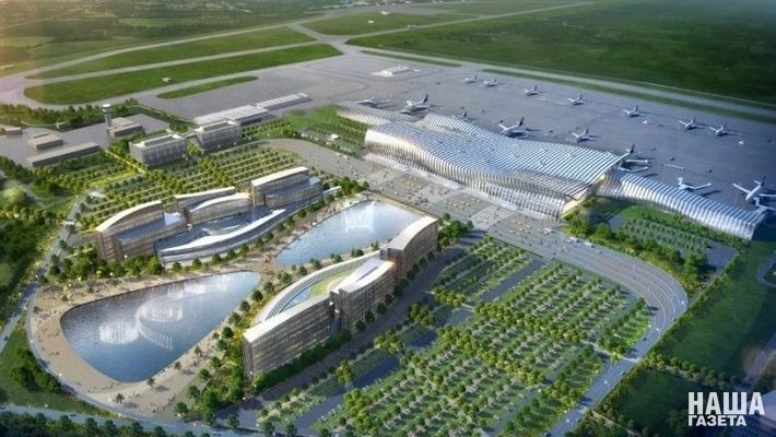 Строительство аэровокзального комплекса в Симферополе идет по графику