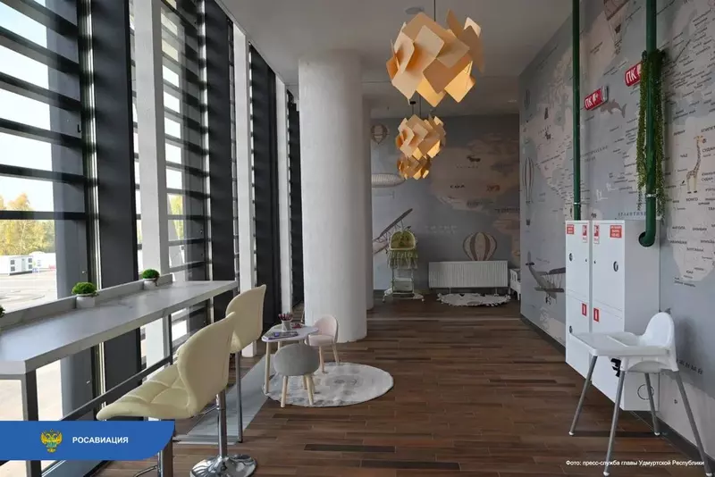 Изображение №4 для публикации «авиация: В аэропорту Ижевска открыли терминал имени Калашникова»