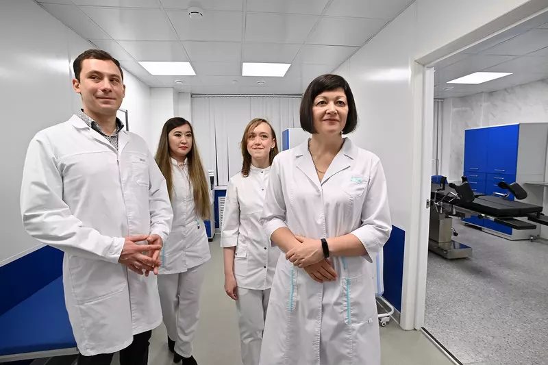 3 для статьи «поликлиника: В Норильске в районе Талнах открыли новый корпоративный медицинский центр Норникеля»