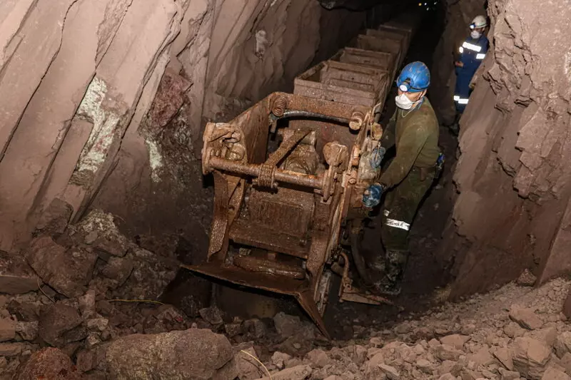 Начата отработка глубоких участков Юбилейного месторождения урана