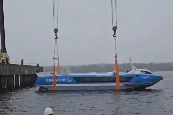 Иллюстрация №2 для новости «ЦКБ по СПК им Р. Е. Алексеева: В Нижнем Новгороде спущено на воду СПК Юрий Гагарин проекта Валдай 45Р»