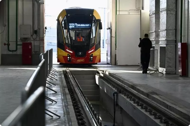 Иллюстрация №4 для поста «Верхняя Пышма: В Верхней Пышме ввели в эксплуатацию трамвайное депо»