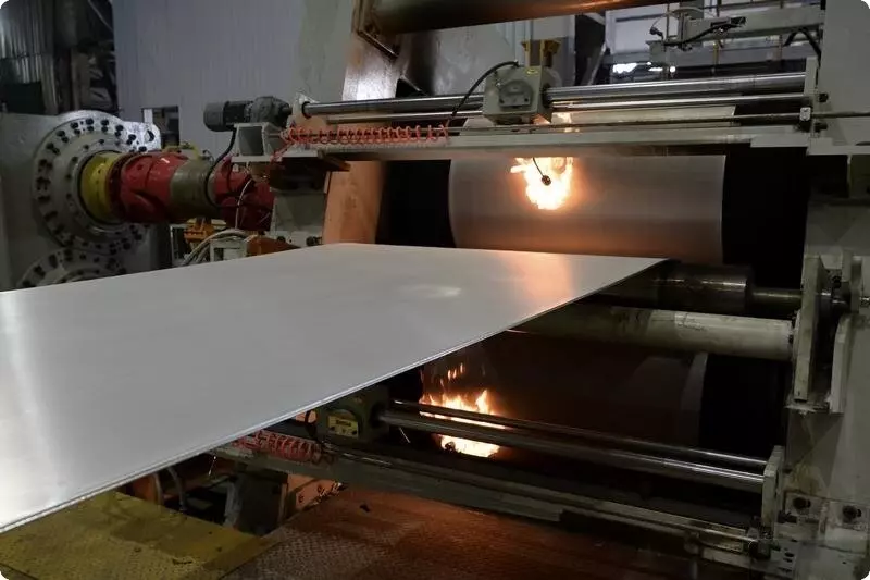 Иллюстрация 2 для новости «Свердловская область: РУСАЛ запустил новую линию непрерывного литья полосы из алюминия»