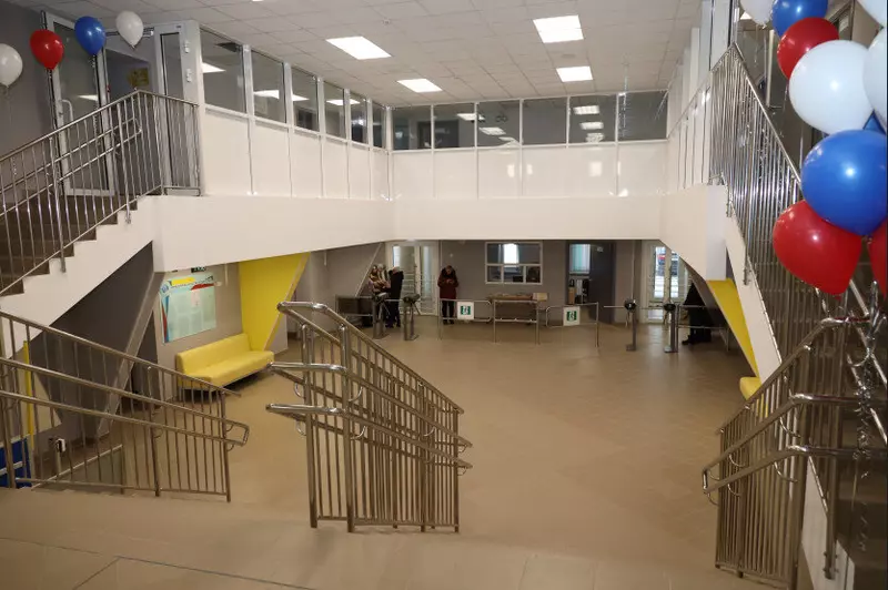 Фото 4 для статьи «Новая школа на 1100 мест открылась в поселке Восход Новосибирской области»