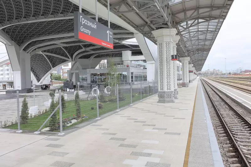 №7 для новости «Новый железнодорожный вокзал открылся в Грозном»