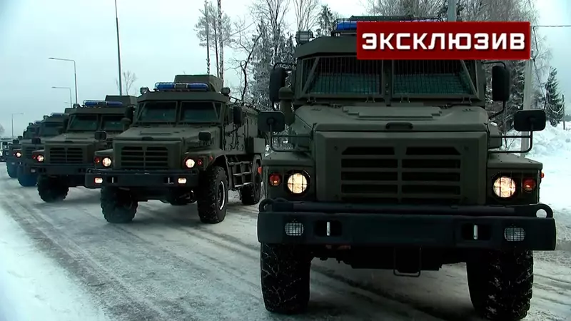 Военная полиция получила партию бронеавтомобилей Патруль