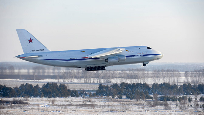 Модернизированный в России Ан-124 «Руслан» совершил первый полет