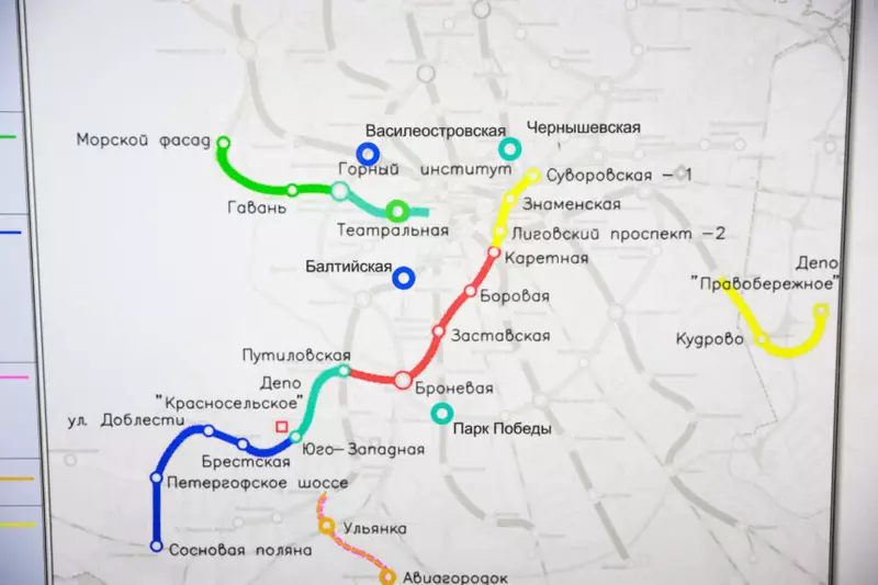 Фото №5 для поста «В Санкт Петербурге началось строительство нового участка шестой линии метро»