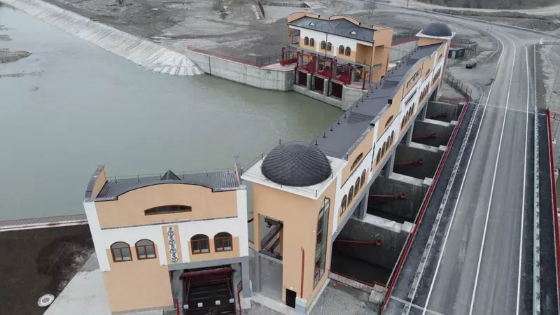 Аргунский гидроузел запущен после реконструкции в Чеченской Республике