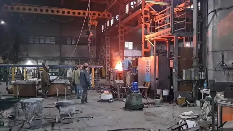 Мелитопольский литейный завод провёл первую плавку металла после остановки