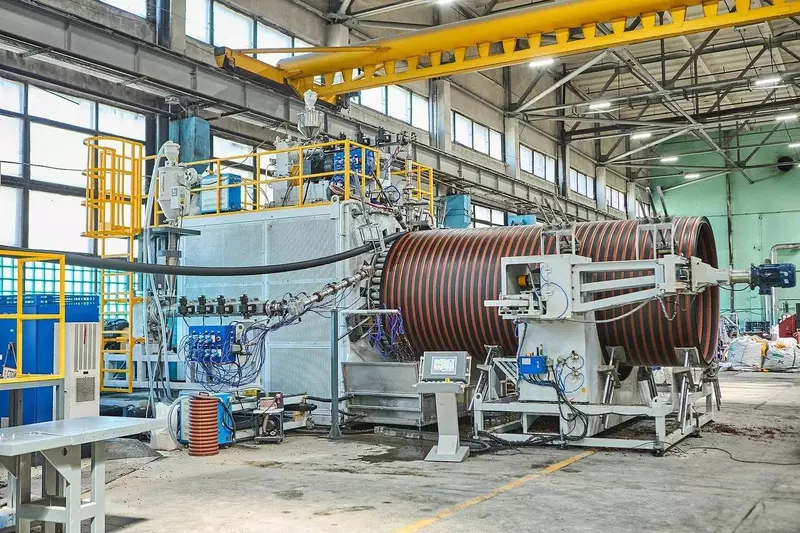 Картинка №2 для «химическая промышленность: В Казани запущено новое производство спиральновитых труб»