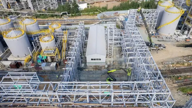 Строительство производства эпоксидных смол Полипласт-УралСиб