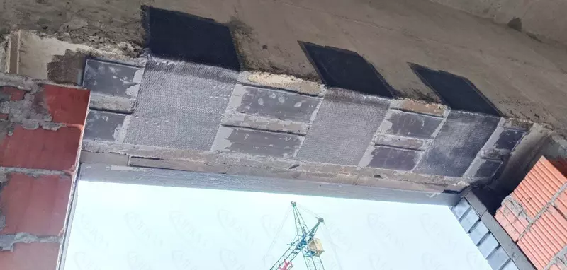 Иллюстрация 1 для публикации «: Применение СВА для усиления жилого дома в Красноярске»