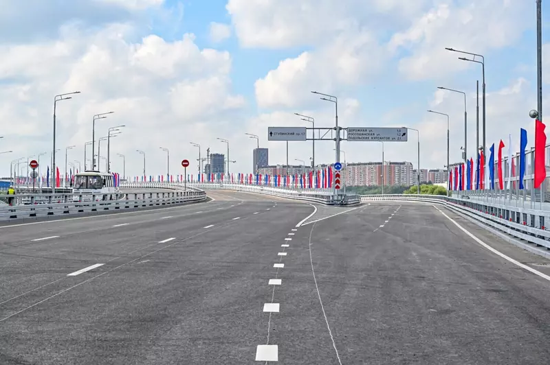 №6 для «Участок МСД в Москве от Котляковской улицы до Ступинского проезда открылся для транспорта»