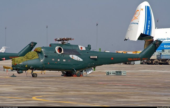 Отправка вертолетов Ми-35М в Азербайджан