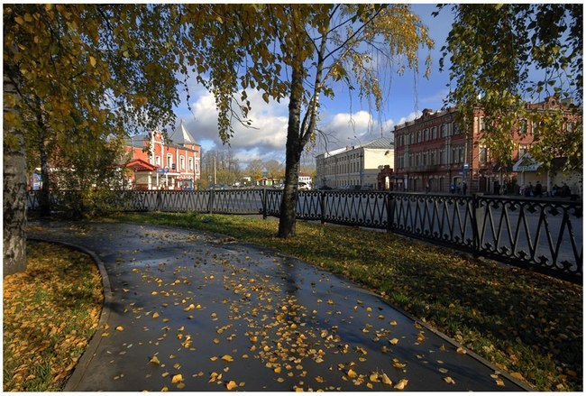 Вологда зеленый город фото