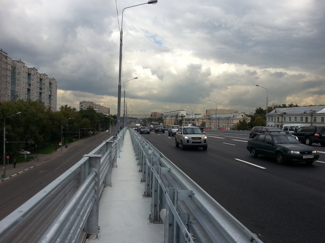 Вторая эстакада на Ярославском шоссе в Москве