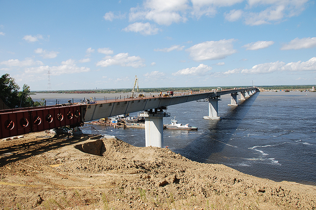 Строительство моста хабаровский край