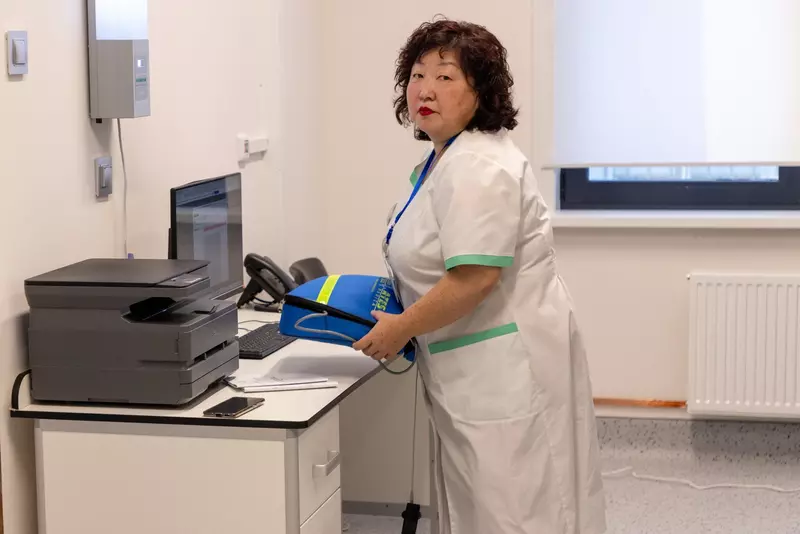 2 для «Дальнее: Новая поликлиника в селе Дальнее Сахалинской области начала принимать первых пациентов»