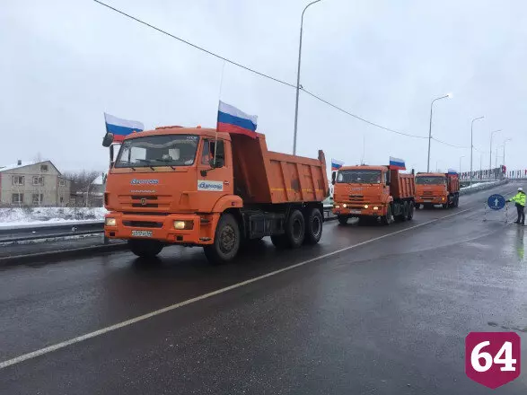 Иллюстрация 2 для поста «Саратовская область: В Татищеве Саратовской области запустили новый путепровод над железной дорогой»