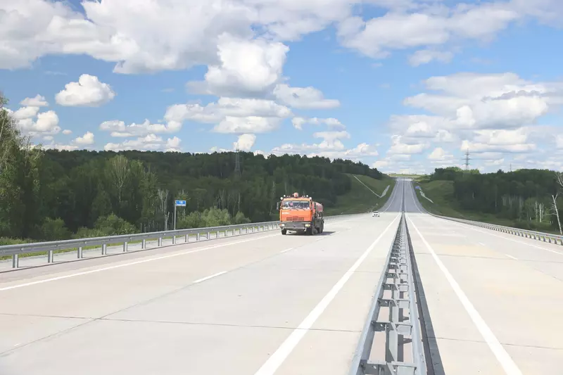 Иллюстрация 1 для публикации «Дорожное строительство: Введен в эксплуатацию первый участок этапа Восточного обхода Новосибирска»