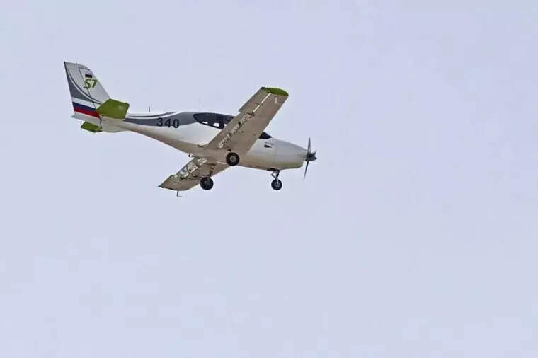 Легкомоторный самолёт Танго совершил первый полёт на отечественном поршневом моторе