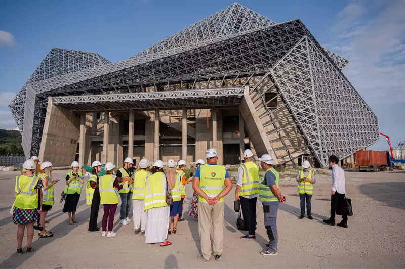 Изображение #10 для поста «Ход строительства новых объектов культуры»