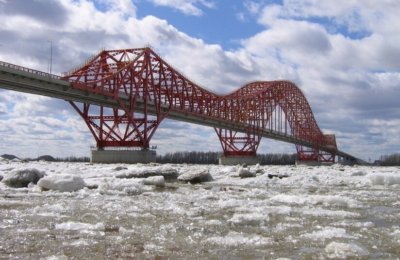 Мост через Иртыш на автодороге Ханты-Мансийск-Нягань