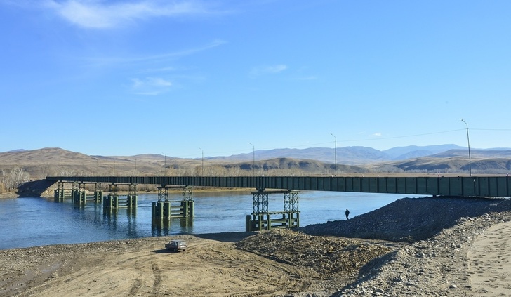 В Туве открылся новый мост, связавший отдалённые села с 