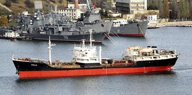 Морской танкер "Иман" проекта 6404