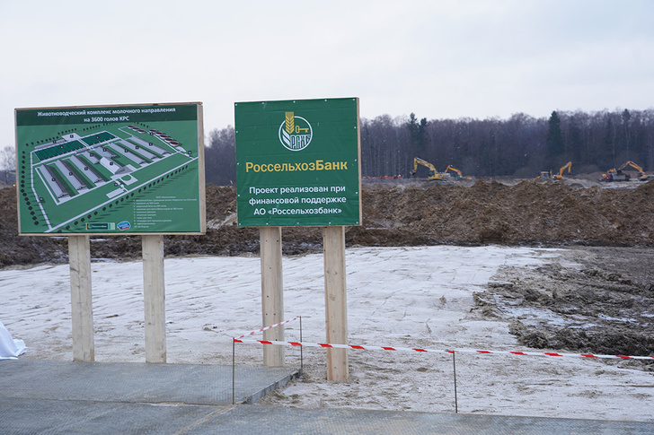 В Калининградской области начато строительство молочного комплекса на 3600 голов КРС