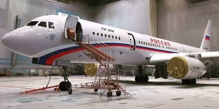  На Казанском авиационном заводе завершена постройка второго самолёта Ту-214ПУ для СЛО «Россия»