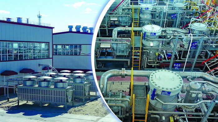Компрессорная станция снабжает попутным газом турбины ГТЭС-36 на Северном Лабатьюгане