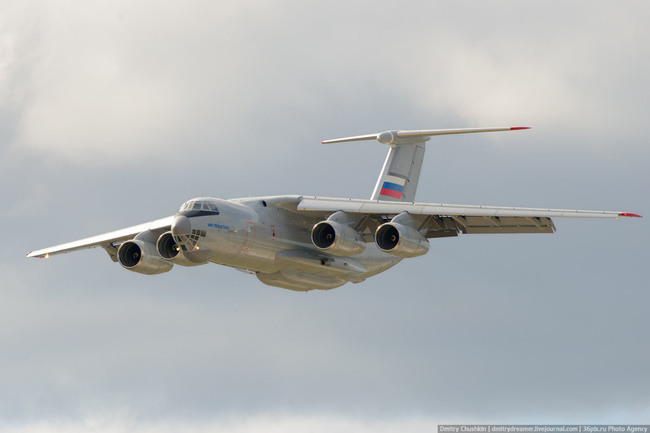 Ил-76МД-90А на авиасалоне МАКС-2013