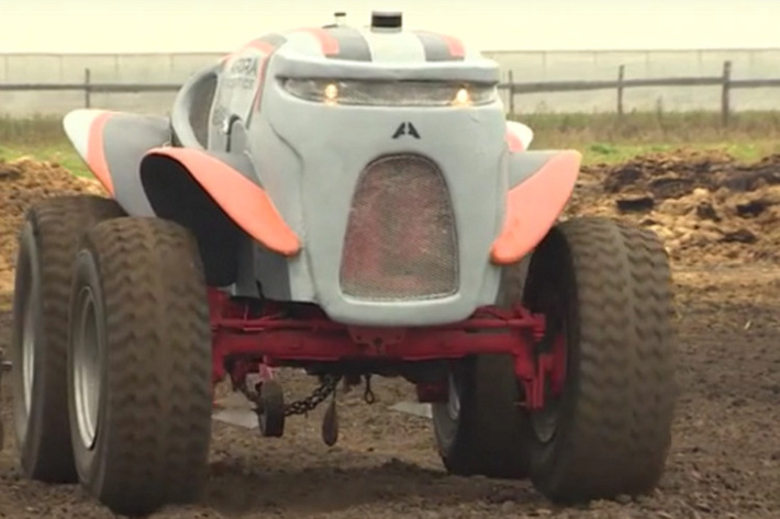 В Рязанской области испытали беспилотный трактор