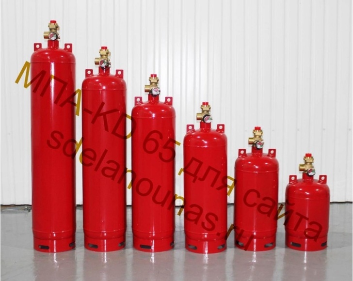 Модули МПА-KD 65 для газового пожаротушения