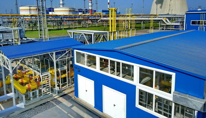 Многоблочная установка подготовки газа для парогазовых энергоблоков стратегически важной Прегольской ТЭС