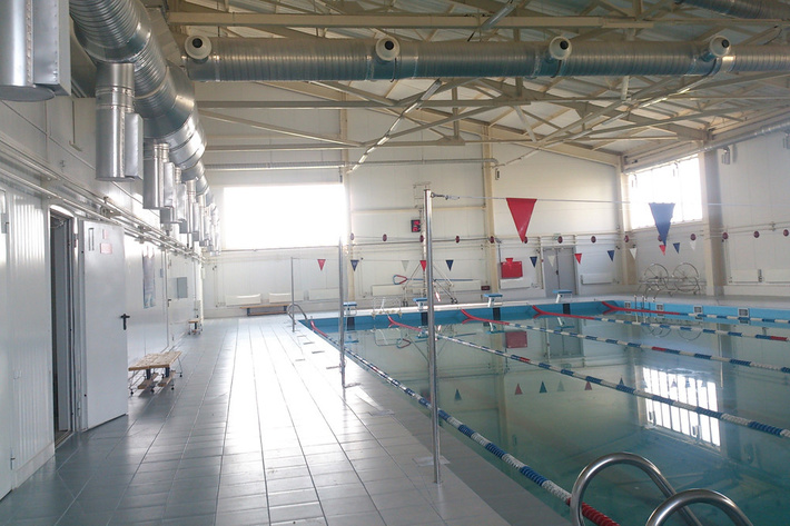В городе Чебаркуль Челябинской области на территории военного городка  построен новый бассейн» в блоге «Спортивные объекты» - Сделано у нас