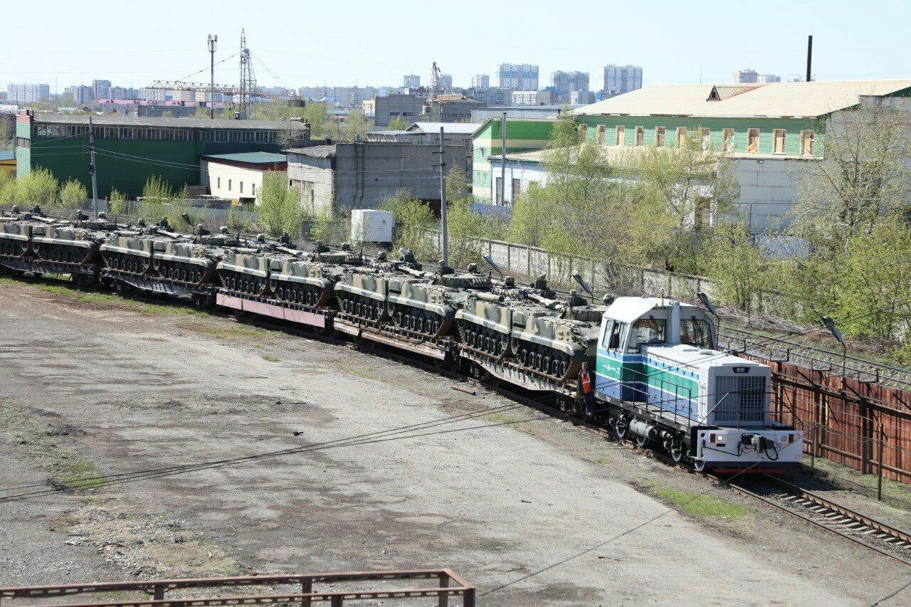 «Курганмашзавод» отправил в войска партии новых БМП-3 и БМД-4М