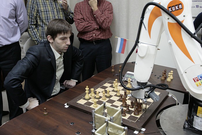 Двукратный чемпион мира по шахматному блицу Александр Грищук (Россия).