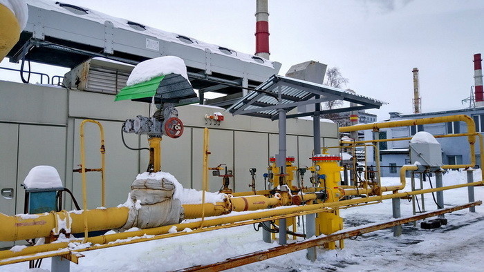 Блок фильтрации и ДКС составляют систему подготовки топливного газа для ГТЭС